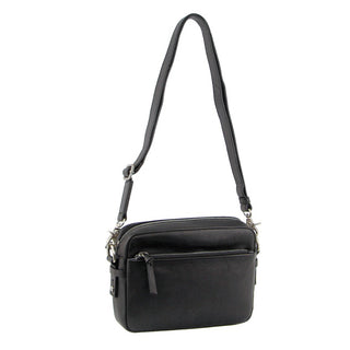 Gap Leather Ladies Cross-Body Bag in Black