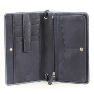 Gap Leather Wallet/Organiser Bag in Light Blue