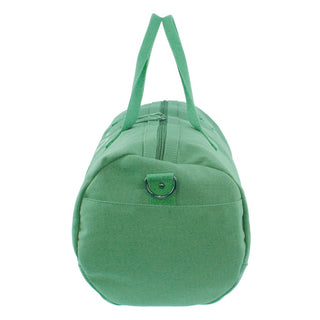 Unisex Canvas Overnighter/Barrell Bag in Sage