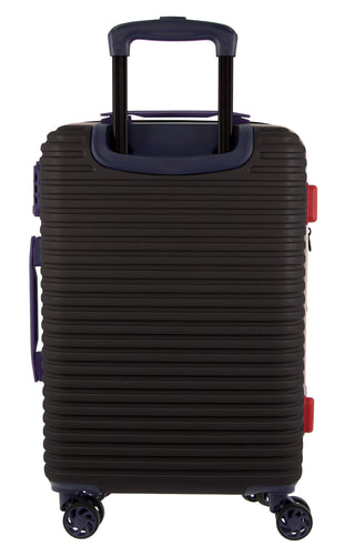 Hard-shell 4-Wheel 56cm CABIN Suitcase in Black