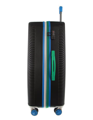GAP Stripe Hard-shell 67cm MEDIUM Suitcase in Black