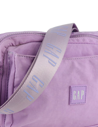 Gap Ladies Nylon Crossbody Bag in Purple