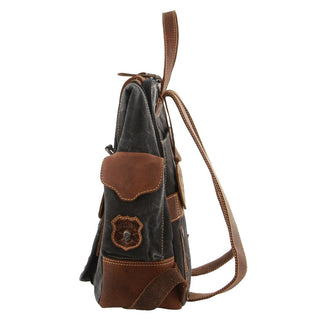 Jack's Inn Panama Canvas and Leather Backpack