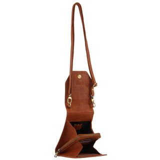 Pierre Cardin Leather Crossbody Phone Wallet Bag