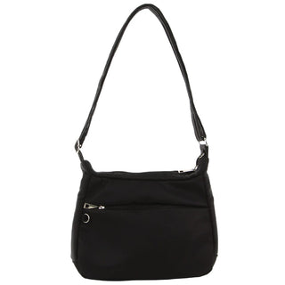 Crossbody bag Black / Nylon PC 2642 BLK Pierre Cardin Nylon Anti-Theft Cross Body Bag in Black