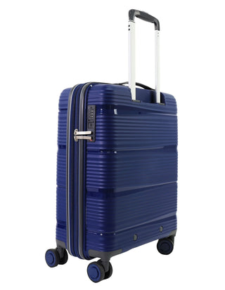Hard Shell Luggage Navy / Carry-On (Small) / Hard Luggage PC 4014C NAVY Pierre Cardin 54cm CABIN Hard Shell Suitcase in Navy