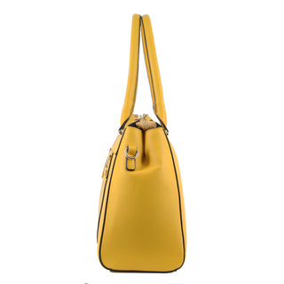 Milleni Ladies Fashion Tote Handbag in Yellow
