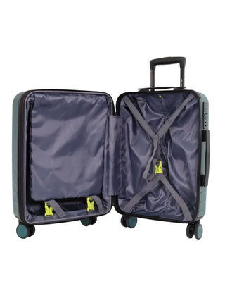 Hard Shell Luggage Forest Green / Carry-On (Small) / Hard Luggage RB 02C FOREST GREEN Reebok Adventure 54cm CABIN Hard Shell Suitcase in Forest Green