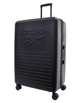 Hard Shell Luggage Black / Check-In (Medium) / Hard Luggage RB 02M BLK Reebok Adventure 70cm MEDIUM Hard Shell Suitcase in Black