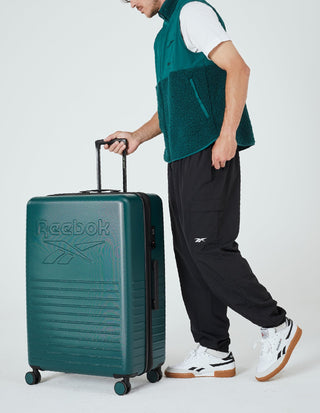 Hard Shell Luggage Forest Green / Check-In (Medium) / Hard Luggage RB 02M F.GRN Reebok Adventure 70cm MEDIUM Hard Shell Suitcase in Forest Green