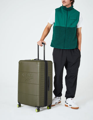 Hard Shell Luggage Khaki / Check-In (Medium) / Hard Luggage RB 03M KHAKI Reebok Wanderer 67cm MEDIUM Hard Shell Suitcase in Khaki
