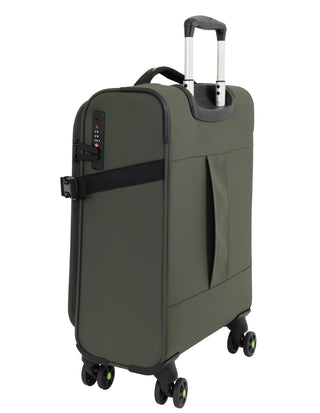 Soft Shell Luggage Khaki / Check-In (Medium) / Soft Luggage RB 04M KHAKI Reebok Pro 69cm MEDIUM Leather Film Soft Shell Case in Khaki