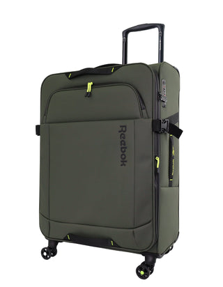 Soft Shell Luggage Khaki / Check-In (Medium) / Soft Luggage RB 04M KHAKI Reebok Pro 69cm MEDIUM Leather Film Soft Shell Case in Khaki