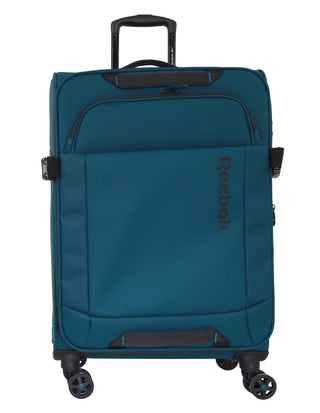 Soft Shell Luggage Teal / Check-In (Medium) / Soft Luggage RB 04M TEAL Reebok Pro 69cm MEDIUM Leather Film Soft Shell Case in Teal