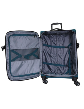 Soft Shell Luggage Teal / Check-In (Medium) / Soft Luggage RB 04M TEAL Reebok Pro 69cm MEDIUM Leather Film Soft Shell Case in Teal
