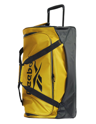 Duffel Bag Yellow / Water Repellent Leather Film RB 05 YELL Reebok RoadRunner 72cm Trolley Duffel on Wheels in Yellow