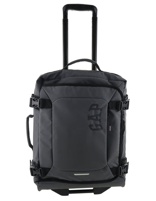 Soft Shell Luggage Charcoal / Soft Luggage GAP 41 CHRC GAP 3 Piece Set Soft Shell Trolley in Charcoal