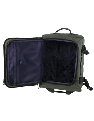 Soft Shell Luggage Khaki / Soft Luggage GAP 41 KHAKI GAP 3 Piece Set Soft Shell Trolley in Khaki