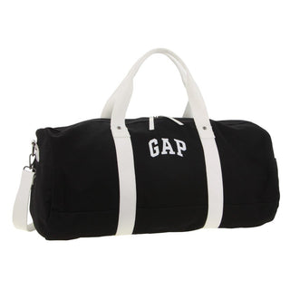 Duffle Bag Black / Canvas GAP 26 BLK GAP Unisex Canvas Overnighter/Barrell Bag in Black