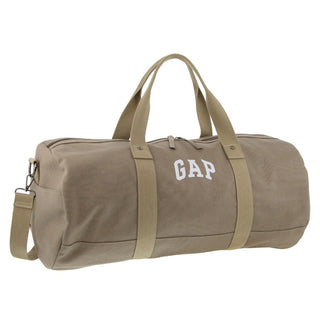 Duffle Bag Khaki / Canvas GAP 26 KHAKI GAP Unisex Canvas Overnighter/Barrell Bag in Khaki