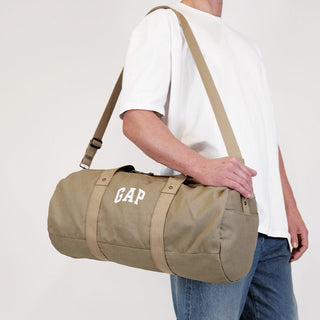 Duffle Bag Khaki / Canvas GAP 26 KHAKI GAP Unisex Canvas Overnighter/Barrell Bag in Khaki