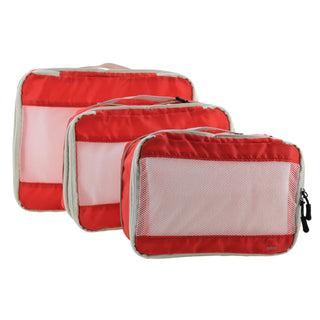Travel Cube MT 011 RED Milleni Travel Compact Travel Cube in Red (3 PK)