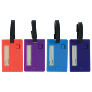 Tags MT 015 Milleni Travel Luggage Tags (4 PK)