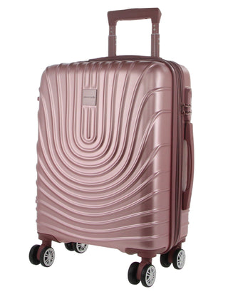 Hard Shell Luggage Rose / Carry-On (Small) / Hard Luggage PC 3248C ROSE Pierre Cardin 54cm CABIN Hard Shell Case in Rose