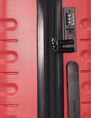 Hard Shell Luggage Red / Carry-On (Small) / Polypropylene PC 3941C RED Pierre Cardin 54cm CABIN Hard Shell Suitcase in Red