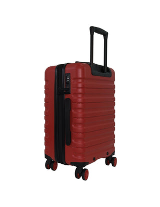 Hard Shell Luggage Red / Carry-On (Small) / Polypropylene PC 3941C RED Pierre Cardin 54cm CABIN Hard Shell Suitcase in Red