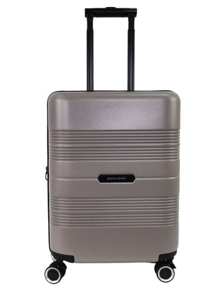Hard Shell Luggage Taupe / Carry-On (Small) / Hard Luggage PC 4031C TAUP Pierre Cardin 54cm CABIN Travel Hard Shell Suitcase in Taupe