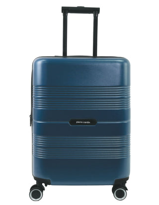 Hard Shell Luggage Teal / Carry-On (Small) / Hard Luggage PC 4031C TEAL Pierre Cardin 54cm CABIN Travel Hard Shell Suitcase in Teal