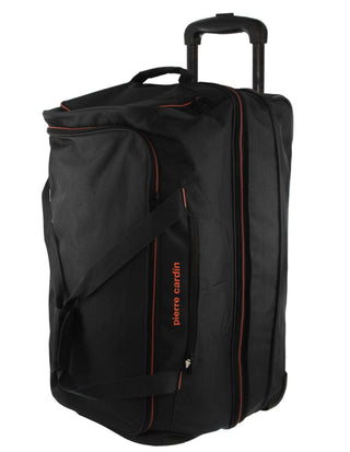 Trolley Case Black / Check-In (Medium) / Soft Luggage PC 3766 BLACK Pierre Cardin 72cm MEDIUM Soft Trolley Case in Black
