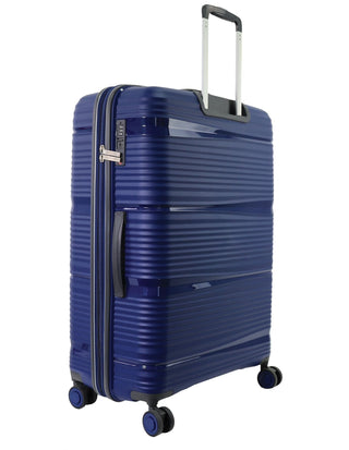 Hard Shell Luggage Navy / Check-In (Large) / Hard Luggage PC 4014L NAVY Pierre Cardin 73cm LARGE Hard Shell Suitcase in Navy
