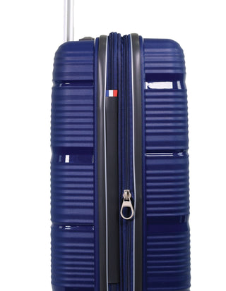 Hard Shell Luggage Navy / Check-In (Large) / Hard Luggage PC 4014L NAVY Pierre Cardin 73cm LARGE Hard Shell Suitcase in Navy