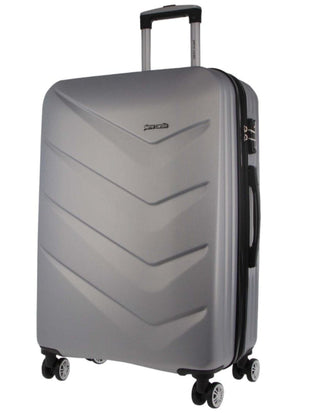 Hard Shell Luggage Silver / Check-In (Large) / Hard Luggage PC 3249L SLVR Pierre Cardin 80cm LARGE Hard Shell Case in Silver