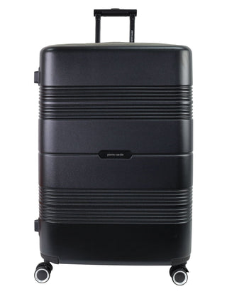Hard Shell Luggage Black / Check-In (Large) / Hard Luggage PC 4031L BLK Pierre Cardin 80cm LARGE Travel Hard Shell Suitcase in Black