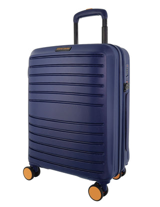 Hard Shell Luggage Navy / Carry-On (Small) / Hard Luggage PC 4032C NAVY Pierre Cardin Classic 54cm CABIN Hard Shell Suitcase in Navy