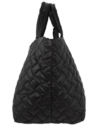 Tote Bag Black / Nylon PC 4015 BLK Pierre Cardin Ladies Nylon Small Padded Tote Bag in Black