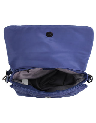 Crossbody Bag Navy / Nylon PC 4022 NAVY Pierre Cardin Ladies Nylon Textured Crossbody Bag in Navy