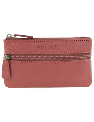 Coin Purse Marsala / Leather PC 1349 MARSALA Pierre Cardin Leather Coin Purse/Key Holder in Marsala