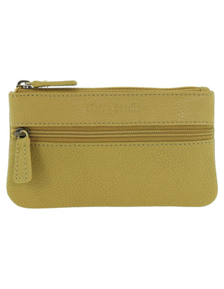 Coin Purse Yellow / Leather PC 1349 YELL Pierre Cardin Leather Coin Purse/Key Holder in Yellow