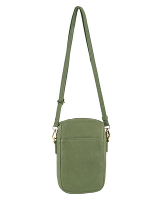 Crossbody bag Leaf / Leather PC 3686 LEAF Pierre Cardin Leather Embossed Phone Crossbody Bag in Leaf