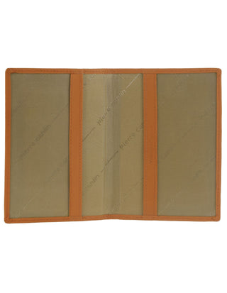 Passport Wallet Apricot / Leather PC 3909 APRIC Pierre Cardin Leather Passport Wallet Cover in Apricot