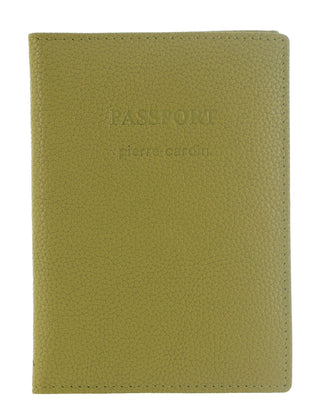 Passport Wallet Yellow / Leather PC 3909 YELL Pierre Cardin Leather Passport Wallet Cover in Yellow