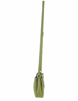 Crossbody bag Leaf / Leather PC 3663 LEAF Pierre Cardin Leather Pleated Design Crossbody Bag in Leaf