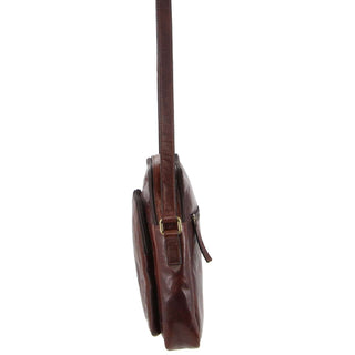 Crossbody bag Chestnut / Leather PC 2804 CHES Pierre Cardin Leather Unisex Cross Body Bag in Chestnut