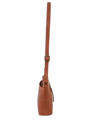 Crossbody bag Tan / Leather PC 3692 TAN Pierre Cardin Leather Woven Design Crossbody Bag in Tan