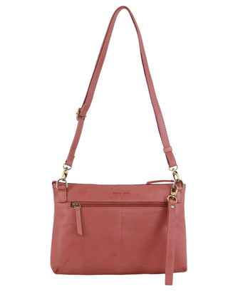 Crossbody bag Marsala / Leather PC 3691 MARSALA Pierre Cardin Leather Wristlet Crossbody Bag in Marsala
