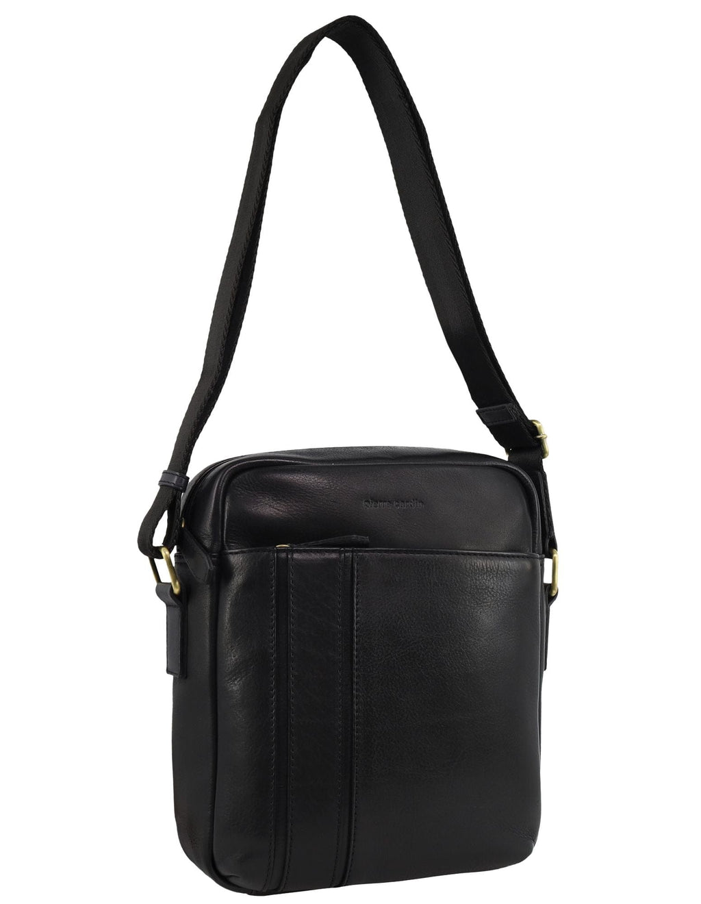 Llavero De Cuero Genuino Pierre Cardin - Diseño Elegante Y Delgado, Unisex, Con Protección RFID, Ideal Para Regalo